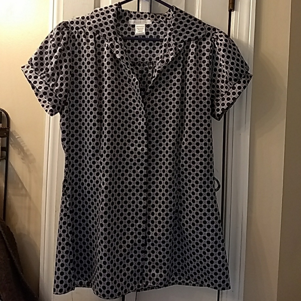 Charolette Russe button down short sleeve